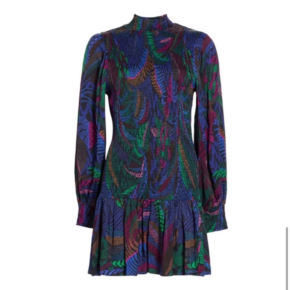 FARM Rio - Amazonia Night Mini Dress - Large (Like NEW WORN ONCE!)